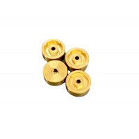 Hexagones de roues laiton 11gr Absima 1:18 PRO Crawler