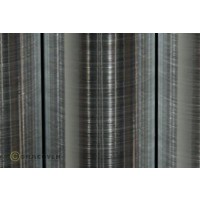 Film Oracover 0,6x2M couleurs standard aluminium brossé