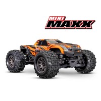Traxxas Mini Maxx BL-2S Orange - Prêt à Rouler