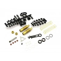 Jeu d'amortisseurs arrière doré (2pcs) Turbo Optima mid