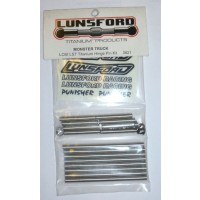 Titanium Hinge Pin Set, Losi Lst Afltershock