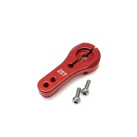 Palonnier de direction en alu 25T Rouge 24mm