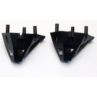 Supports Moteurs noir U842-9 LARK FPV de MHDFLY