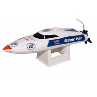 Bateau Micro Magic Vee V5 RTS BLANC SUR-COMMANDE