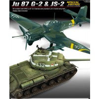 1/72e Academy JU 87B-2 + JS-2 Combo
