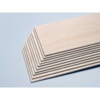 Planche balsa Pichler 100x1000mm épaisseur 25/10 (2.5mm)