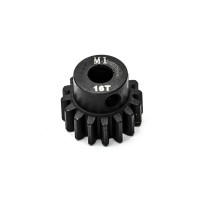 Pignon moteur Acier 16 dents Module 1 - axe 5mm