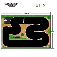 Turbo Racing Circuit XL2 (Design 2) pour Micro Rally (80x120 cm)