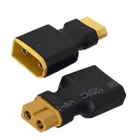 Adaptateur compact XT90 Male / XT60 Femelle