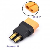 Adaptateur compact Traxxas Mâle - XT60 Femelle