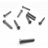 Vis inox TC tête ronde M2,5x25mm 10 pièces