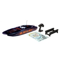 Proboat BLACKJACK 42" 8S Brushless Catamaran Noir/Orange SUR-COMMANDE