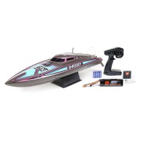 ProBoat Recoil 2 V2 26" Self-Righting Deep-V 3S RTR, Gris Prêt à naviguer SUR-COMMANDE