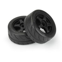 Roues Proline 2.9" Toyo Proxes R888R S3 Belted noir Hex 17mm AV/AR (paire) 1/7e