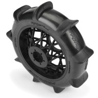 Proline Roue arrière Supermoto Roost MX Sable/neige Paddle jante noir : Promoto-MX
