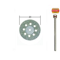Disque à tronçonner diamanté avec aération 20x0,6mm