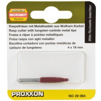 Fraise métallique aiguille 4x19mm Proxxon