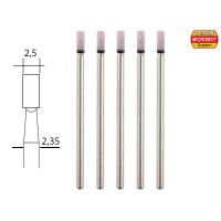 5 meules cylindriques 2,5mm Proxxon MICROMOT