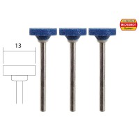 3 meules disque 13mm Proxxon MICROMOT
