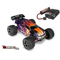 Traxxas E-Revo VXL 1/16e Violet + Accu/Chargeur USB SUR-COMMANDE