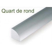 246-Evergreen 5 quart de rond R.0,76x355mm