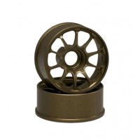 Jantes CE28N étroites déport 0 Bronze (2) Mini-Z RWD