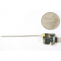 Récepteur RadioLink R6DSM micro (1g) 2.4Ghz 10Ch S.Bus (DSSS + FHSS)