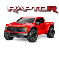 Traxxas Ford Raptor R 4x4 Brushless Rouge 1/10e