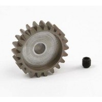 Pignon moteur Acier - Module 1 - 22 Dents - axe 5mm