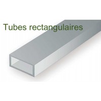 258-Evergreen 2 Tubes rectangulaires 4,74x7,92x355mm