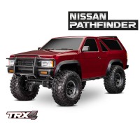 Traxxas TRX-4 Nissan Pathfinder Rouge 1/10e PRE-COMMANDE