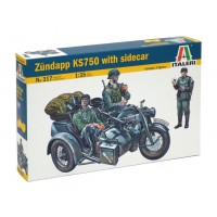 1/35e Italeri Zundapp KS750 Sidecar