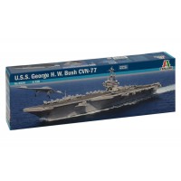 1/720e Italeri Porte avion USS George H.W. Bush (CVN-77)