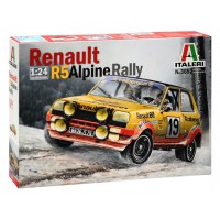 1/24e Italeri Renault R5 Alpine rally