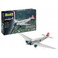 1/72e Revell Junkers Ju52/3m Civil