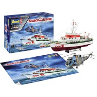 1/72e Revell DGzRS Berlin + Westland SeaKing Mk.41