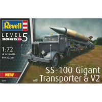 1/72e Revell SS-100 Gigant et Transporter avec V2