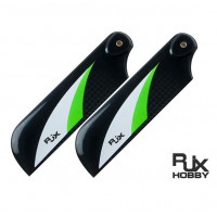 Pales anticouple RJX carbone V85 GW 85mm héli 550