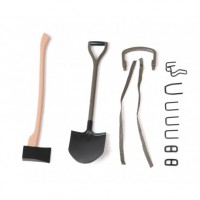 Set pelle et hache pour 1/6 MB Scaler 1941 RocHobby