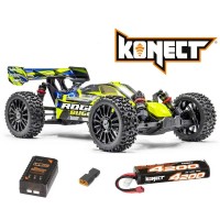 Hobbytech ROGUE Buggy 1/8ème Brushless Jaune-PACK RTR