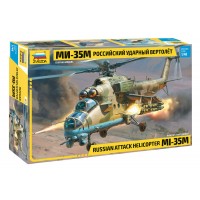 1/48 Zvezda Hélicoptère d'attaque soviétique Mi-35M