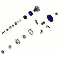 Embrayage Sirio Power clutch .12 kit pour kyosho V-One RRR EVO
