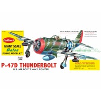 1/16e Guillow's Republic P-47D Thunderbolt Kit 768mm