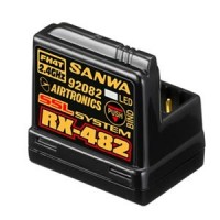 Récepteur SANWA RX-482 4 VOIES 2.4GHz FH4 SSL/TELEMETRIE