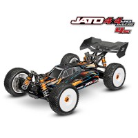Traxxas Jato 4x4 VXL 4S Orange 1/8e