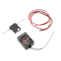 Récepteur Spektrum AR6600 6 voies DSMX Télémétrie avec satellite Spektrum
