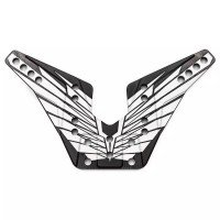 Support d'amortisseur arrière Alu. 4mm OAS noir BXR/DB8SL/BX8 RUNNER