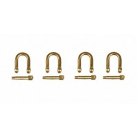 Manille M2,5 15x11mm 4pcs