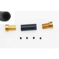 Accouplement flexible cranté 12mm 3mm vers 3.2mm