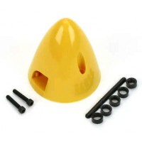 Cône Dubro bipale nylon 57,15mm Jaune TH
